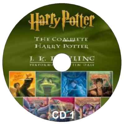 Harry Potter KOMPLETT 1 - 7 ungekürzte Hörbücher Stephen Fry auf 3 x MP3 CD's