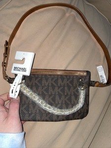 michael kors waist belt bolsa