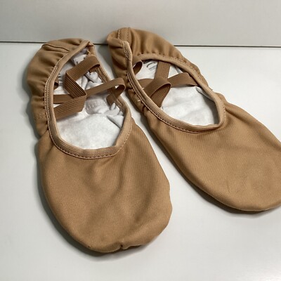 H023 Bloch Damen Performa Ballerinas Tanzschuh Sand 8B