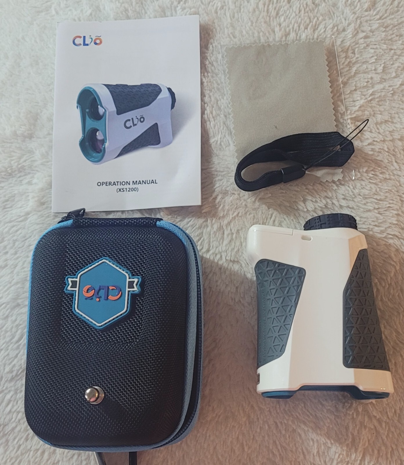 Advanced Clio Laser Golf Range Finder with 1200 Yards & 6X