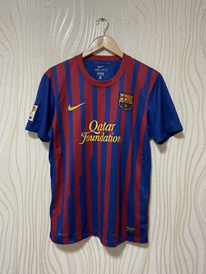 BARCELONA 2011 2012 HOME FOOTBALL SHIRT SOCCER JERSEY NIKE BARCELONA 2011 2012 HOME FOOTBALL SHIRT SOCCER JERSEY NIKE