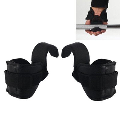 2Pcs Gewichtheben Haken Handgelenk Riemen für Powerlifting Lift up