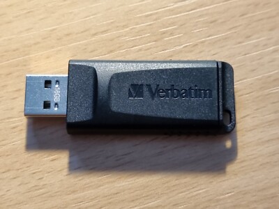 Verbatim Store n Go Slider USB 2.0 16GB schwarz verschlüsseltes Laufwerk. Secure