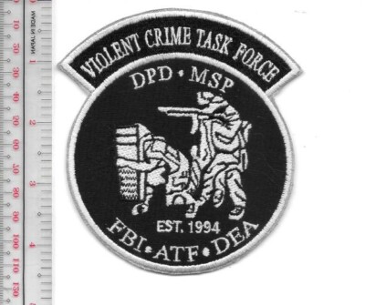 Detroit atf field office violent crime task force fbi DEA Detroit PD  NO TARIFF