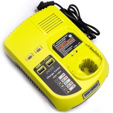 P117 Charger For RYOBI P108 18V One Plus P102 High Capacity Lithium-Ion Battery