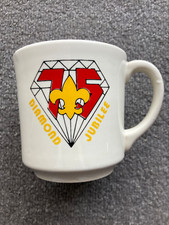 Boy Scouts of America 75th Diamond Jubilee Coffee Cup Mug Made in USA