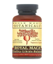 Whole World Botanicals Royal Maca -- 500 mg - 120 Vegetarian Capsules