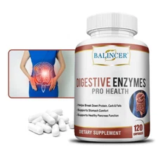 Digestive Enzymes Prebiotic & Probiotics, Gas, Constipation & Bloating Relief