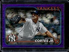 2024 Topps #51 Nestor Cortes Jr. Purple Holofoil #/799
