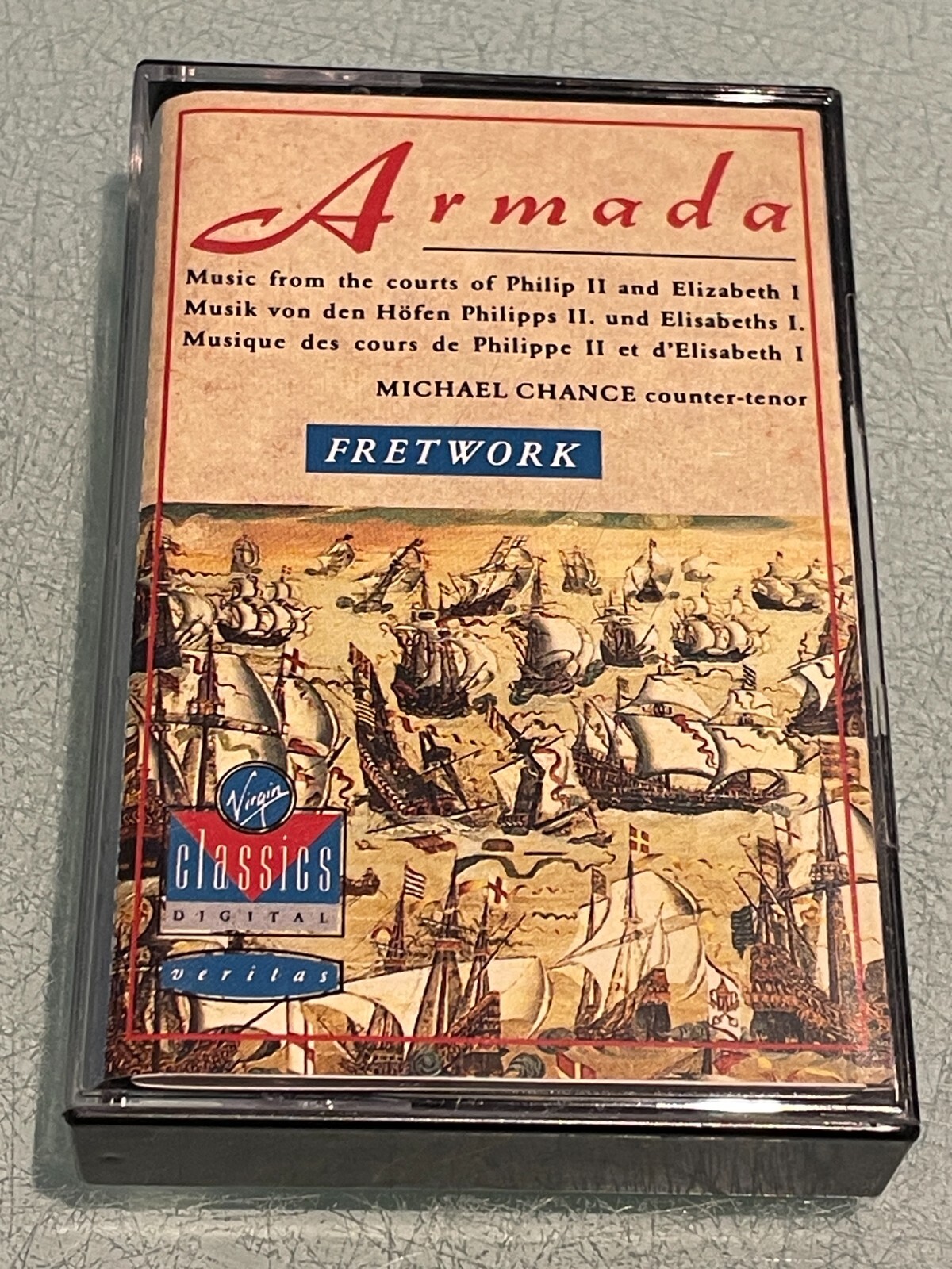Armada - Music From The Courts of Philip II & Elizabeth I - Cassette Tape Album