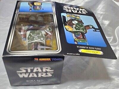 KAWS Star Wars Boba Fett Kubrick 400% Figure BE@RBRICK KAWS Star Wars Boba Fett Kubrick 400% Figure BE@RBRICK
