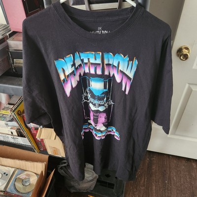 Death Row Records Shirt Adult 2XL Ripple Junction Rap Hip Hop Electric Chair