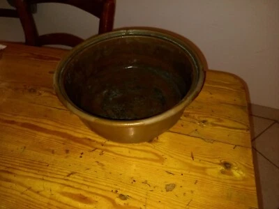 Contenant en Cuivre Vintage - Photo 1/3