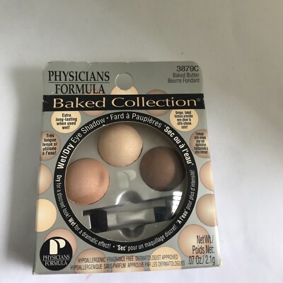 Physicians Formula Baked Collection Wet/Dry Eye Shadow Baked Butter #3879C NEW