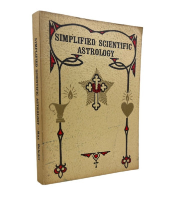 Simplified Scientific Astrology Max Heindel 1973 A Complete Textbook on Art PB