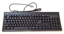 Link Wired PS/2 Keyboard, Black New, Open Box KB-2961