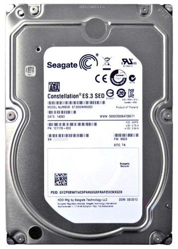 Seagate Constellation ES.3 3TB Interne Festplatte ST3000NM0053 3,5 Zoll HDD SATA
