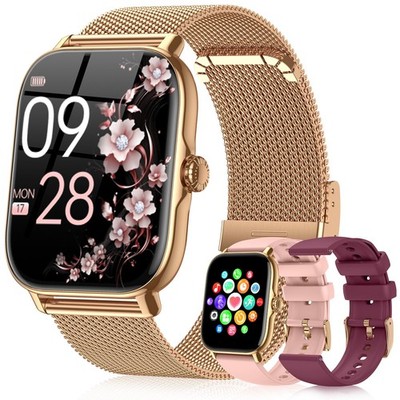 Smart Watches for Women Men, Steps Counter Fitness Tracker Watch for Android ...