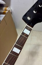 20 frets 4 tring Black electric bass neck Maple Bass 34inch rosewood block Inlay