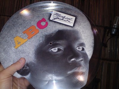 Michael Jackson & The Jackson 5   - ABC 123 RARE 12'' UNCUT PICTURE DISC MOVIE LP