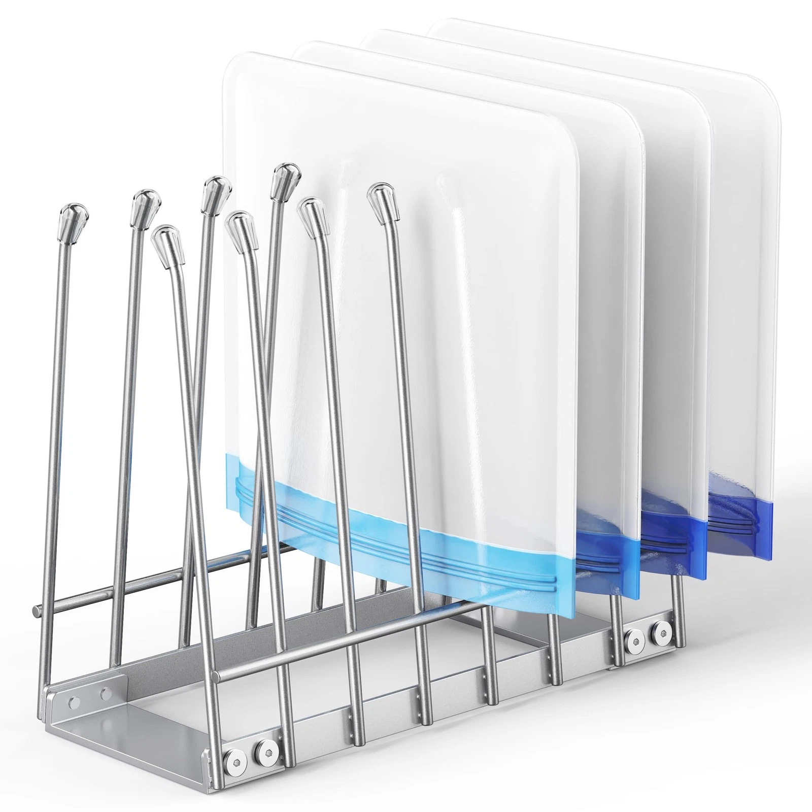 Reusable Bag Drying Rack, Foldable Metal Stand for Reusable Ziplock & Silicon...
Opens in a new wind