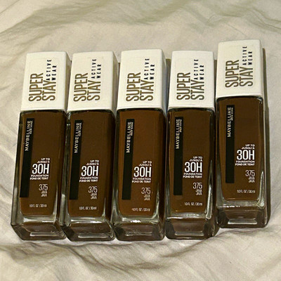 Maybelline New York Super Stay Active Wear Liquid Foundation 375 Java 1 oz