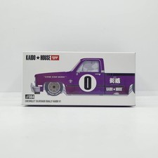 Mini GT Kaido House Chevrolet Silverado Dually Kaido V1 Purple KHMG084 Sealed