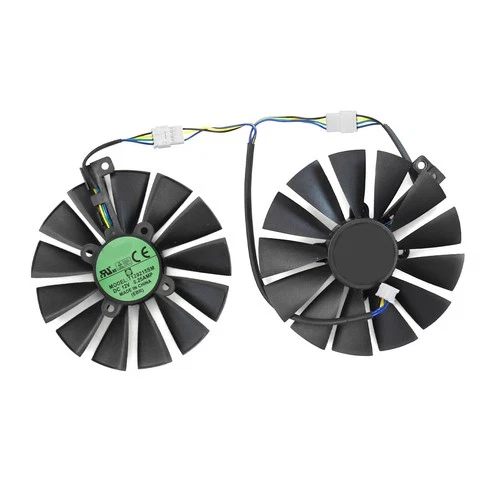 For ASUS T129215SM RX570 580 GTX1070Ti 1080Ti 95mm 0.25A 12V 4pin Cooling fan