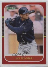 2021 Donruss Retro 1987 Variation Holo Red Alex Rodriguez (14X All-Star) 11ur