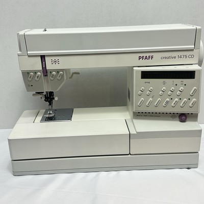 Pfaff Creative 1475 CD Sewing Machine Powers On Needle Moves Parts Repair