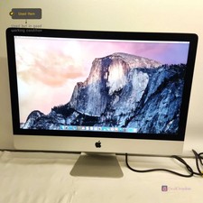 APPLE A1419 CORE I5 8GB RAM 1TB HDD AMD RADEON R9 M290X PC COMPUTER 27" RETINA