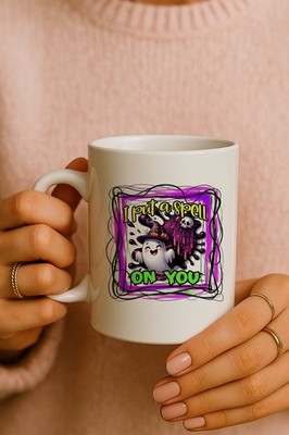 I Put a Spell On You Tasse Halloween Trick or Treat Kaffee Tee Becher Tasse Geschenk Brühen 