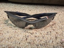 Used Oakley Team USA HALF JACKET 2.0 XL - Dark Grey / Grey Polarized, OO9154-14