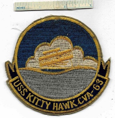 Vietnam War USS KITTY HAWK Westpac CV-63 CVA US Navy Aircraft Carrier Patch Nam