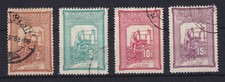 Romania 1906 Queen Elizabeth on the Loom Mi. No. 165-68 Set 4 Values Complete O