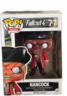 Funko Pop! Games Fallout 4 Fallout Series Hancock Vinyl Figure #77 Boxed
