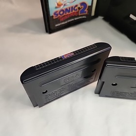 Sega Genesis Console MK-1631 Bundle 1 Controller 3 Games Sonic 1 2 Streets Rage