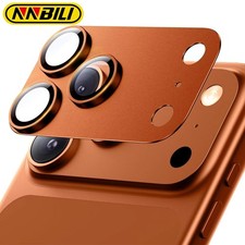 For Apple iPhone 17 Pro Max / 17 Pro Metal Tempered Glass Camera Lens Protector
