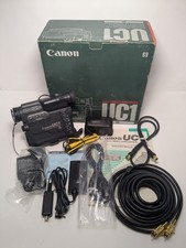 Canon UC1A 8mm Camcorder 8 Canon Super-Macro AF Zoom As Is No Charger