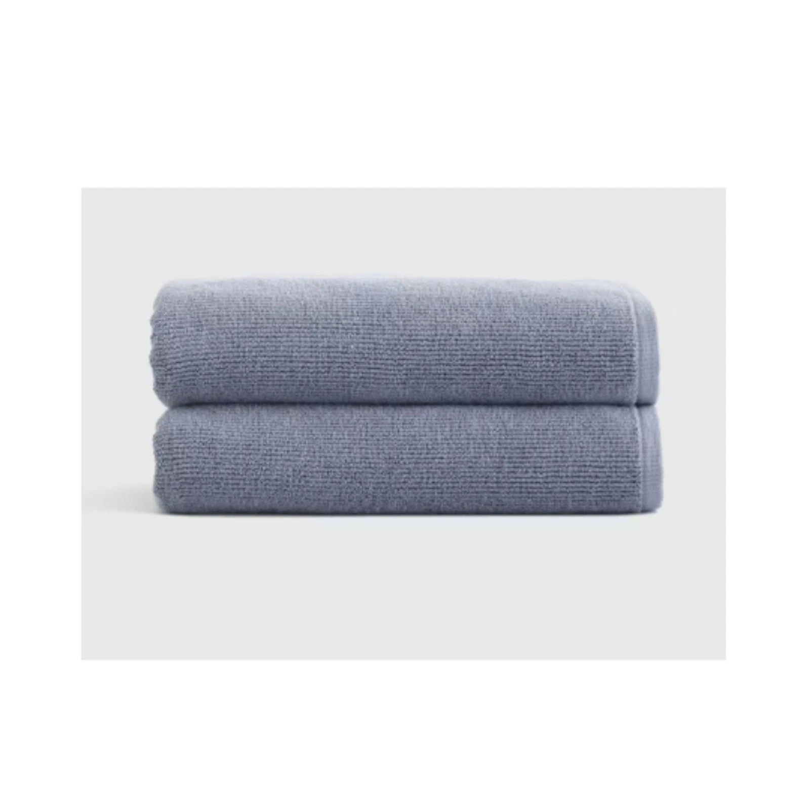 Quince Turkish Ribbed Bath Towel - Thumbnail 4