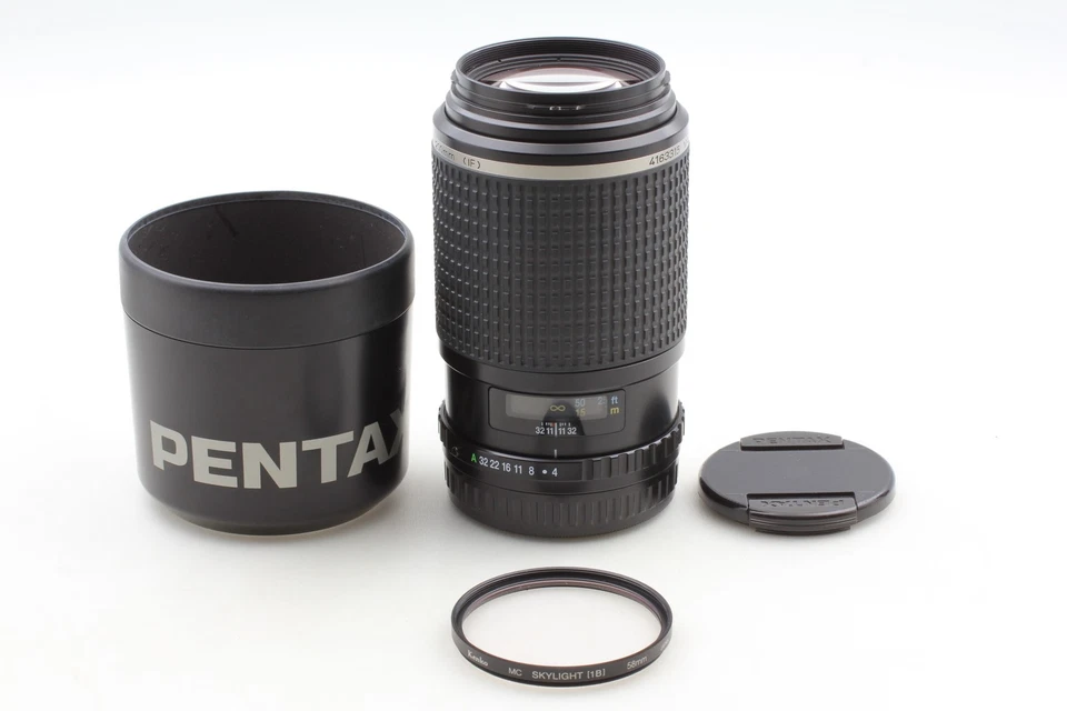 [Near MINT w/ Hood ] SMC Pentax FA 645 200mm F/4 IF Lens for 645N NII From JAPAN - Image 4 of 4