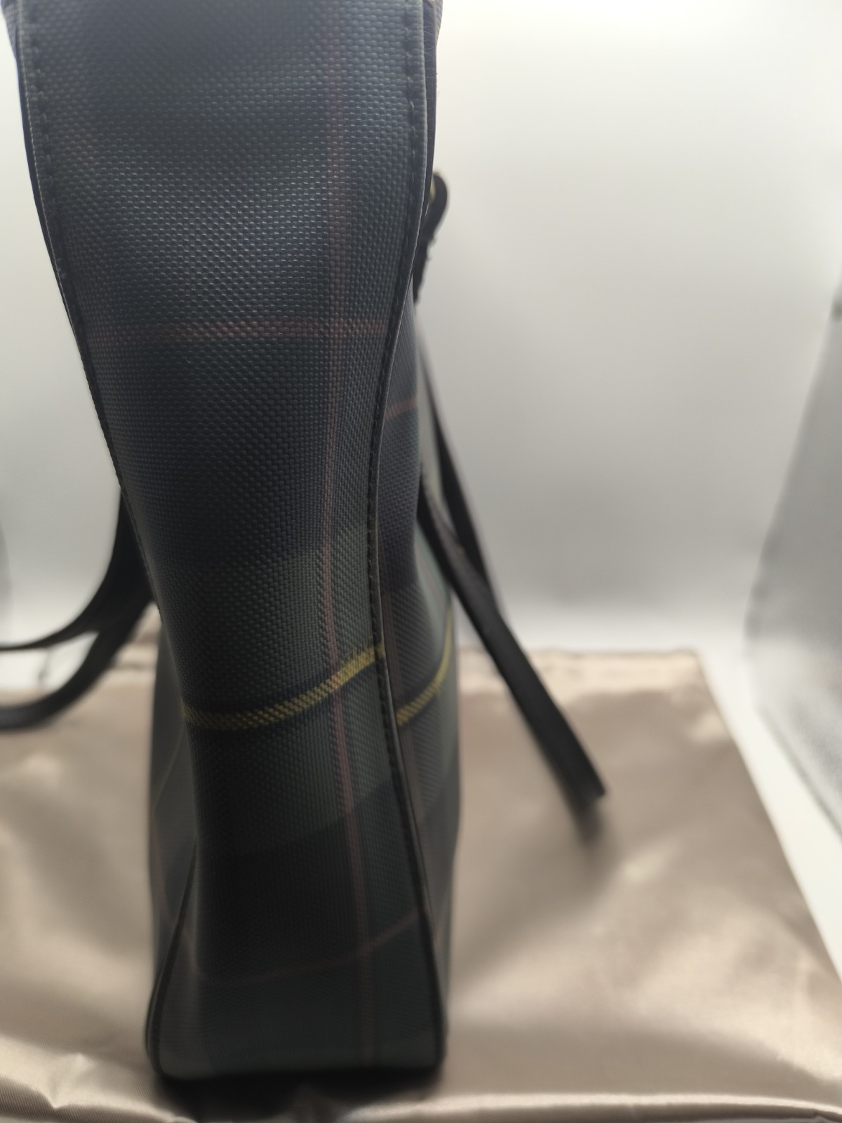 Lauren Ralph Lauren Handbag Green Plaid Bag image 9