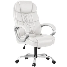 Homall Office Chair High Back Computer Chair Ergonomic Desk Chair, PU Leather