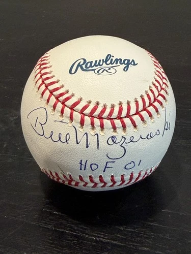 Bill Mazeroski Signed Baseball with Tristar COA