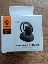 Spigen Liquid Air Matte Black Case  Stand for Google Pixel Watch 4 45mm 