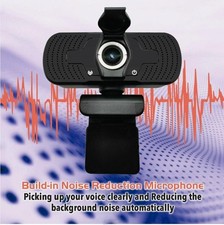 ZIQIAN Webcam HD 1080p Live Streaming Web Camera with Stereo Microphone Tripod