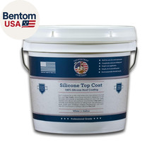 - 100 Silicone Roof Coating - Restore Your Roof in a Day - Seal Leaks, Cracks,