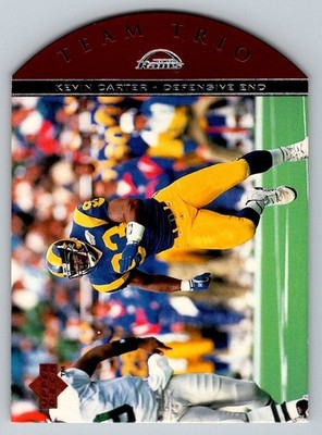 1996 Upper Deck - Team Trio Kevin Carter #TT24