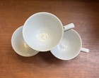 3 vintage porcelain floral teacups, gold trim Japan, delicate hand-painted — photo 3