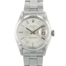 Rolex OysterDate 1500 34mm Silver Dial Stainless Steel Oyster 1972 Vintage